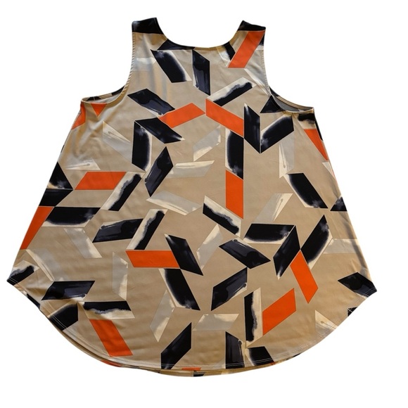 Alfani Multicolor Abstract Top - Picture 2 of 5